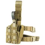 BLACKHAWK! Omega VI Ultra Universal Modular Light Holster, Coyote Tan