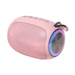 MEGUO Bluetooth Speakers, A66 Wireless Speakers,5W Portable Wireless Speakers with Clear Sound,Multi Playing Modes, Compatible with Cellphone, PC for Home or Outdoors (Pink)