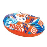 WOW Sports POW Snow Tube Heavy Duty PVC, 2-3 Person