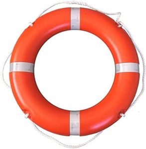 Themujtaba Rubber Floating Ring Bracelet Buckle Buoy Swimming use Water Rescue Life Saving Rope Sports Equipment (Multi Color)