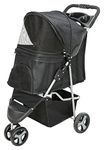 TRIXIE 28958 - Pushchair, Dimensions: 47 x 100 x 80 cm, Black