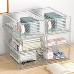 Sgoostood 6 Pack Stackable Organize