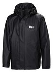 Helly Hansen Junior Unisex Moss Jacket, 14, Black