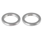 F FIERCE CYCLE 2pcs 30-40mm Motorcycle Exhaust Muffler Gasket for H-onda CG125