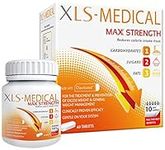 XLS Medical Max Strength Tablets - Reduce Calorie Intake from Carbohydrates, Sugars and Fats - Weight Loss Aid - 40 Tablets, 10 Days Treatment