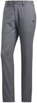 adidas Mens Tech Golf Pants Lead 34W / 32L