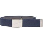 Nike Men's Reversible Stretch Web Belt, Navy/Grey, One Size