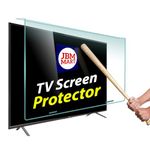 JBM MART 32 Inch LED/LCD/3D/PLASMA TV Screen Protector Glass TV Guard [Non Breakable Tempered Fiber Glass Guard]- 100% Crystal Clear Transparent