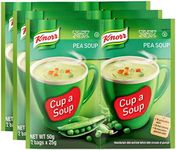 Knorr Pea Soup Mix 1.52oz (3x2 Packs for 6 Pouches Total)| Delicious, Warm, and Ready in Minutes!