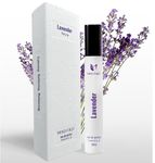 Mind First Lavender Natural Luxury Perfume 10ml | Made with Essential Oils | Calming & Relaxing Fragrance | Long-Lasting Perfume for Men & Women | Ideal for Gifting