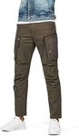 G-STAR RAW Men's Arris Straight Tapered Trouser, Asfalt C433-995, 24W/ L32