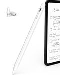 Metapen Pencil Air 8 for Apple iPad 2018-2024, (20H Battery Life), 2X Fast Charging, High Precision Stylus Pen for iPad 10/9/8/7/6th Gen iPad Pro 12.9/11/13-inch M4, iPad Air 3/4/5/M2, iPad Mini 5/6