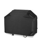 UNICOOK Heavy Duty Waterproof Barbecue Gas Grill Cover, 65 Inch BBQ Cover, Fade and UV Resistant, Compatible for Grills of Weber Char-Broil Nexgrill Brinkmann and More