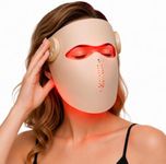 American Wellness Authority Red Light Therapy for Face – LED Face Mask with Red, Blue, Near-Infrared Light – Wireless Light Therapy Mask for Face – 3 Light Modes, Adjustable Timer and Brightness
