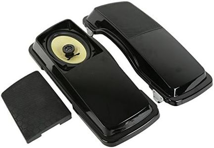 XFMT 6"x 9" Saddlebags Lid + Speakers Compatible with Harley Touring Models FL Bagger Saddle Bags 1994-2013