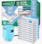 WANALIT Vacuum Storage Bags with El