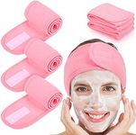 Whaline 4 PCS Spa Headband, Make up