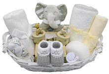 Luxury Newborn Baby Gift Hamper Basket, Unisex