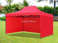 Invezo Impression Gazebo Tent 10 x 15 feet / 3 x 4.5 Meter with Side Cover - Water Proof,Portable Canopy Tent