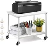 Printer Cart White Printer Stand Ra