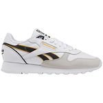 Reebok Men's Royal Glide Trail Shoes, White, black, yellow, 18 Women/18 Men