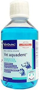 Virbac Anti-Plaque Vet Aquadent for Cats, Dogs, Horses, 250 ml