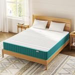 Firm Full Mattress, Swbvs 10 inch Cooling-Gel Memory Foam and Pocket Spring Hybrid Mattress,Firm Feel,Full Size Mattress in a Box, CertiPUR-US Certified, Double Mattress