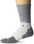 Stance Men's Sock Uncommon Golf ST Crew, White, Medium