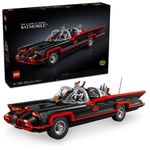 LEGO DC Batman: The Classic TV Series Batmobile, DC Collectible Car, Building Set Inspired by The 1966 Television Show’s Classic Batmobile, Creative DC Gift for Adults and Super Hero Fans, 76328