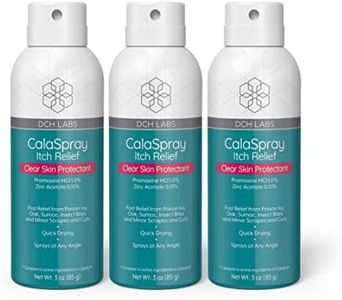 DCH Labs Itch Relief CalaSpray: Fast Itch Relief from Poison Ivy, Oak, Sumac, Minor Scrapes & Cuts, 3 Ounces (3-Pack)