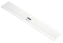 Amerimax Home Products 86670 Snap-in Filter Gutter Guard, 3', White