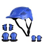 Koko Dragon Kids Skating & Cycling Helmet | Protective Gear for Boys & Girls (Dark Blue, Small 540 MM)