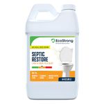 Eco Strong Septic Drain and Leach Field Treatment | Bio-Enzyme Cleaner Breaks Down and Digest Clogs | Removes Odors & Mainline Cleaner (64 OZ)