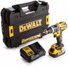 DEWALT DCD796P1-GB XR Brushless Compact Lithium-Ion Combi Drill, 18 V, Yellow/Black