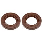 uxcell Oil Seal 25mm Inner Dia 42mm OD 7mm Thick Fluorine Rubber Double Lip Seals 2Pcs