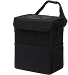 AOKJOY Car Garbage can with lid Lea