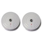 Pestbye® Discreet Ceiling Mountable Battery Operated Ultrasonic Rat and Mouse Repeller - Set of 2