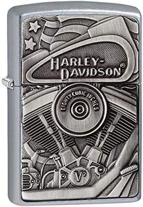 Zippo Harley Davidson Motor Flag Lighter