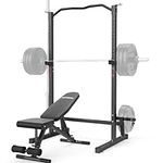 DONOW Olympic Weight Bench with Squ