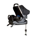 Hauck Infant Car Seat Incl. ISOFIX Base Comfort Fix Set, Group 0 +, for Babies from Birth up to 13 kg, ECE R44/04, Light, Sun Canopy Included, Black