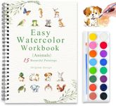 Watercolor Workbooks, 16 Colors Wat