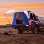 Quictent Pickup Truck Tent for Full Size Short Bed (5.5'-5.8'), Waterproof PU2000mm 2-Person Sleeping Capacity Truck Bed Tent with Removable Awning, Rainfly ＆ Storage Bag Included