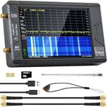 4-Inch TinySA Ultra Spectrum Analyzer V0.4.5.1,100kHz-5.3GHz Handheld Frequency Analyzer 3000mAh,Support PC Control & 32GB Card Saving,2-in-1 Signal Generator 100kHz to 800MHz MF/HF/VHF UHF Input