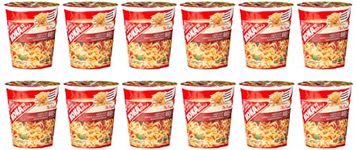 Koka Noodles Original Beef Flavour Oriental Style Instant Noodles 12 Cups of 70 g