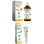 Medela Organic Nipple Care Duo | Organic Breast Massage Oil and Organic Nipple Cream | Soothing and Nourishing for Breastfeeding Moms | 100% Natural and Safe | Fast Relief for Sore Nipples