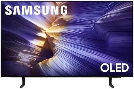 SAMSUNG 42-Inch Class OLED S90F 4K Smart TV (2025 Model) NQ4 AI Gen3 Processor, 4K AI Upscaling Pro, OLED HDR +, Motion Xcelerator 144Hz, Samsung Vision AI, Alexa Built-in