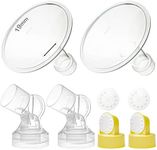 Nenesupply GentleFit Pump Parts 19mm Compatible with Medela Breastpump Not Original Medela Pump Parts Use on Medela Pump in Style Symphony Swing Compatible with Medela Connector Medela Breastshield