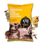 4700BC Sriracha Lime Cheese Popcorn, Pouch, 35g*4=140g (Pack of 4)