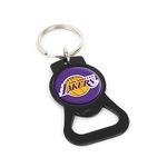 aminco NBA Los Angeles Lakers Bottle Opener Keychain, Black