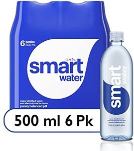 Smartwater vapor distilled premium water , 16.9 Fl Oz (pack of 6)